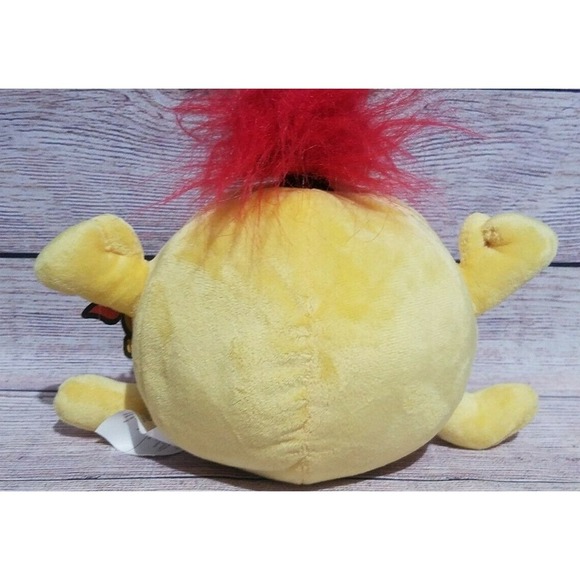 Nintendo FlingSmash Fling Smash Plush Stuffed Animal 7" Yellow Smile New - Picture 4 of 4